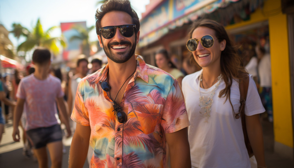 How to dress as a tourist in a hot country?